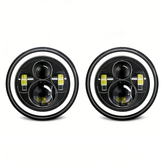 Round LED Headlights